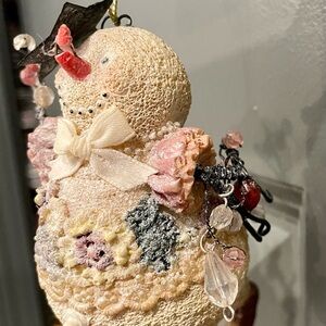 Snowman/Woman Christmas Ornament